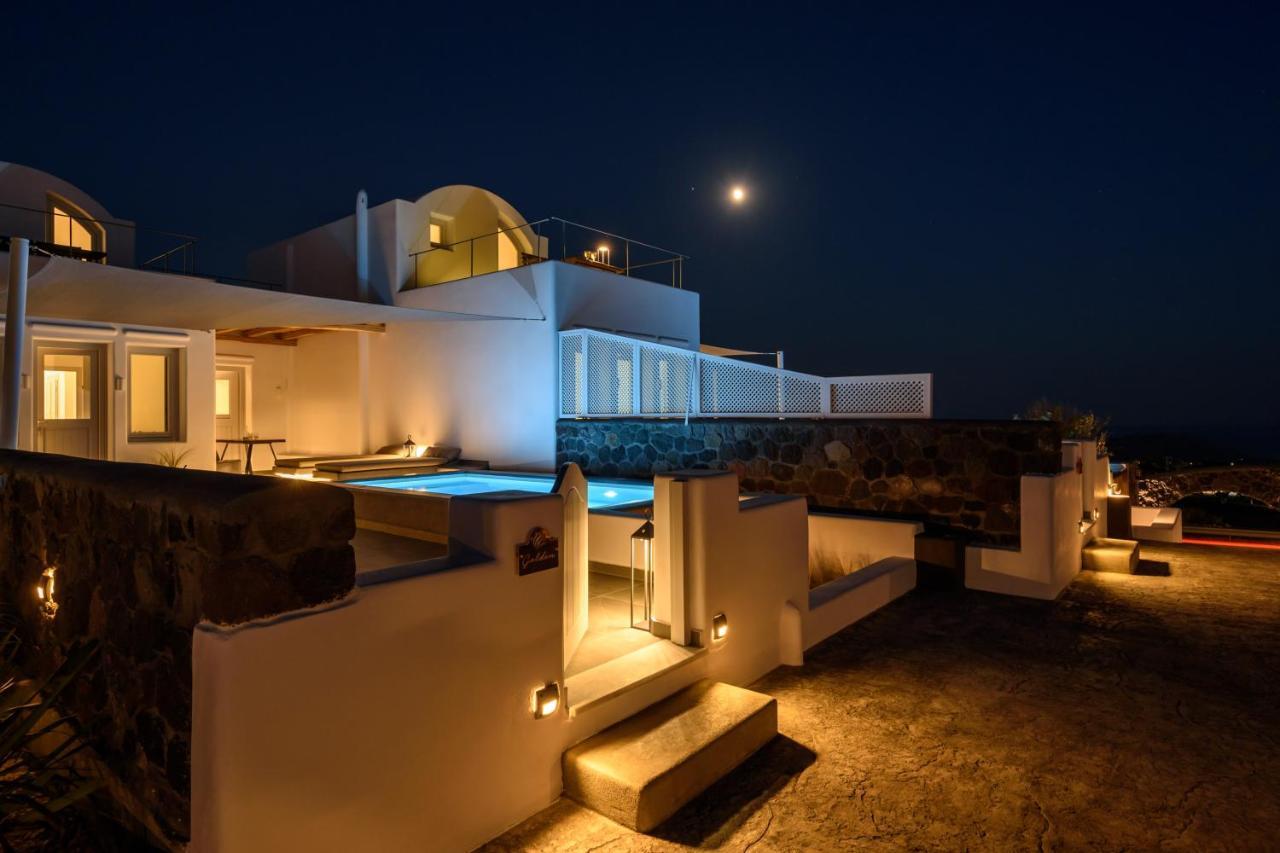 Soil Of Sun Luxury Villas Megalochori  Exteriör bild