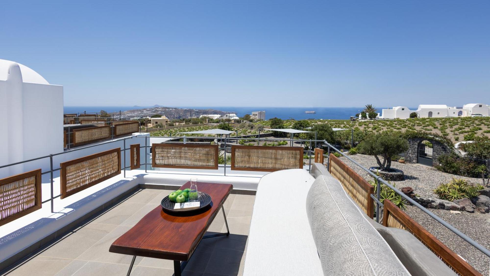 Soil Of Sun Luxury Villas Megalochori  Exteriör bild