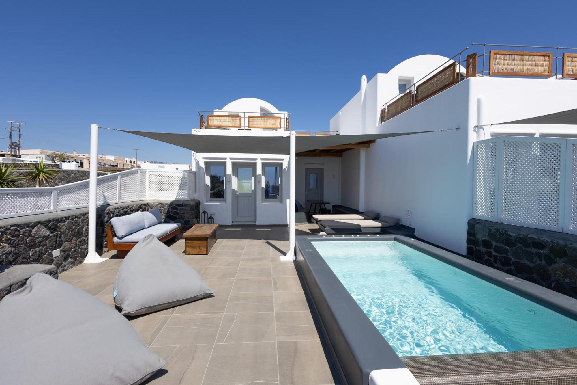 Soil Of Sun Luxury Villas Megalochori  Exteriör bild