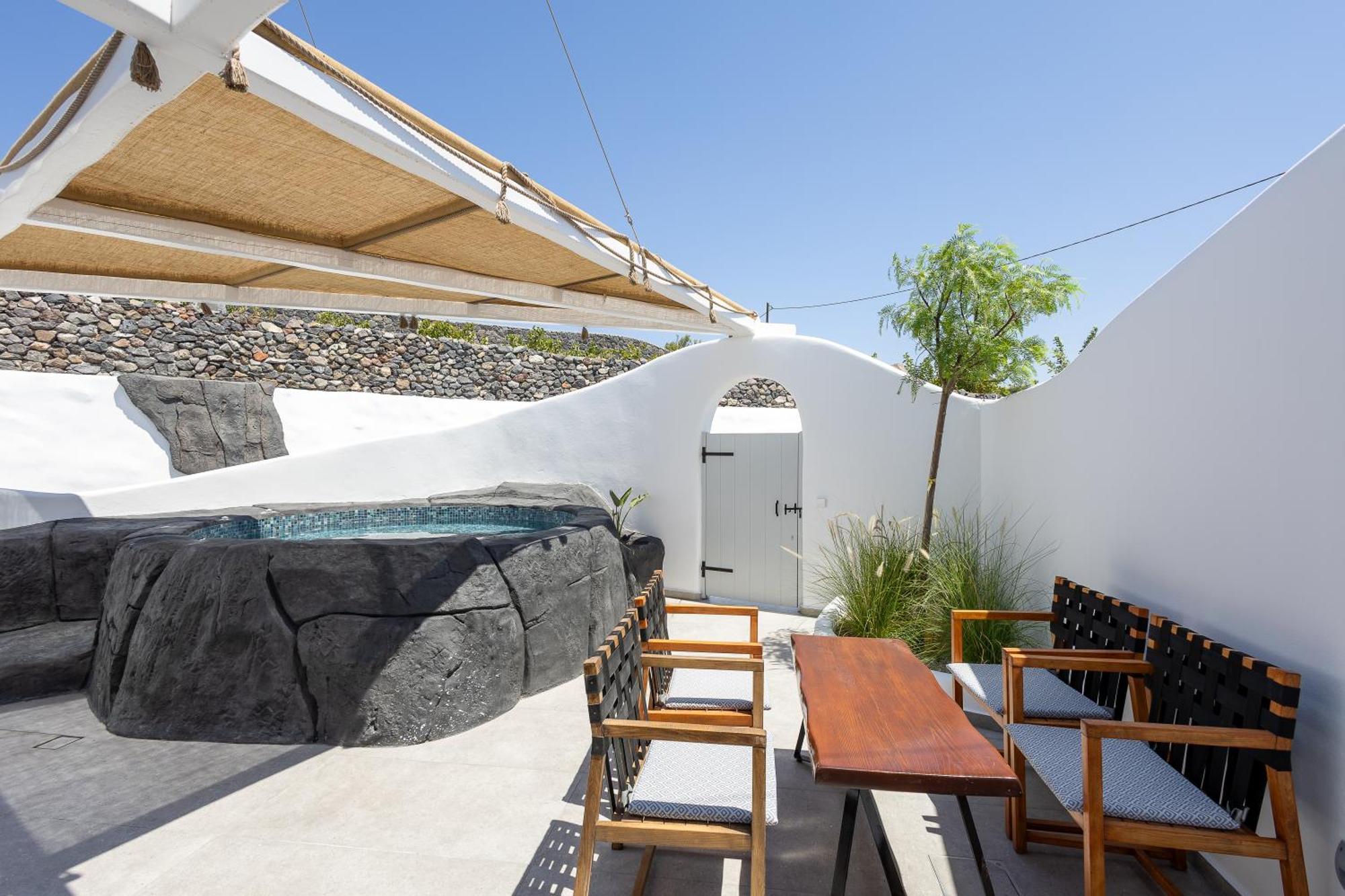 Soil Of Sun Luxury Villas Megalochori  Exteriör bild