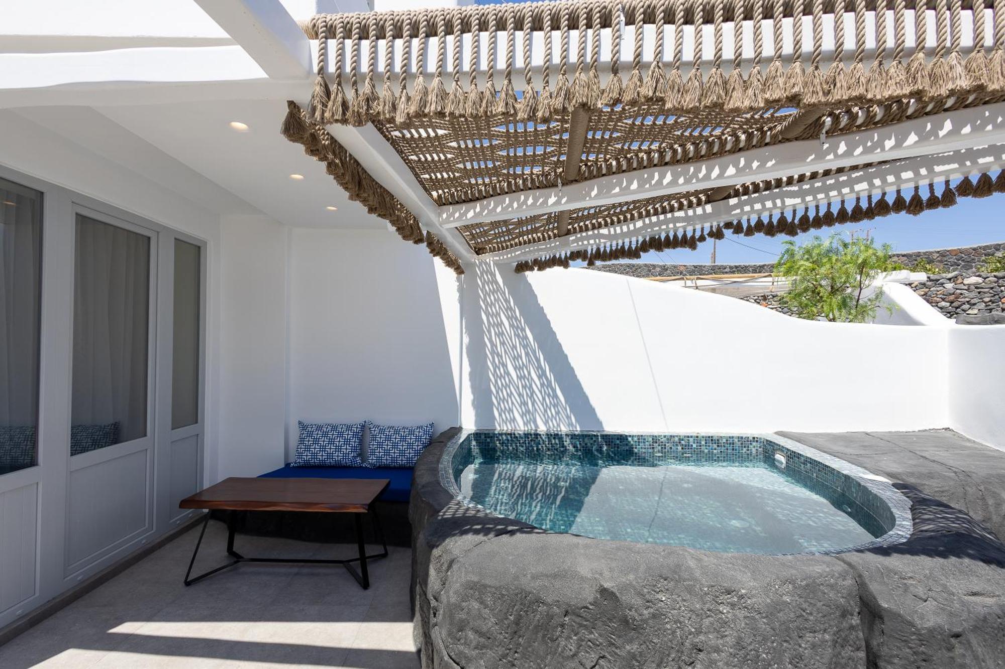 Soil Of Sun Luxury Villas Megalochori  Rum bild
